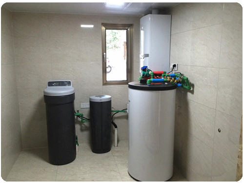 净水系统—中央净水机+中央软水机